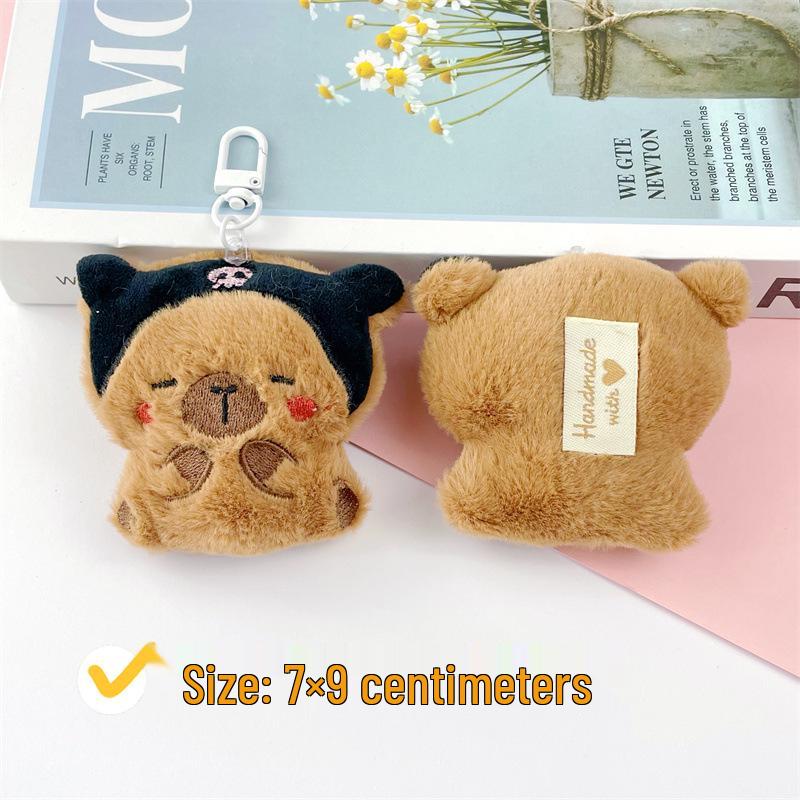 

Подвеска-шарм «Капибара»: Милые головные уборы Sanrio и детские аксессуары