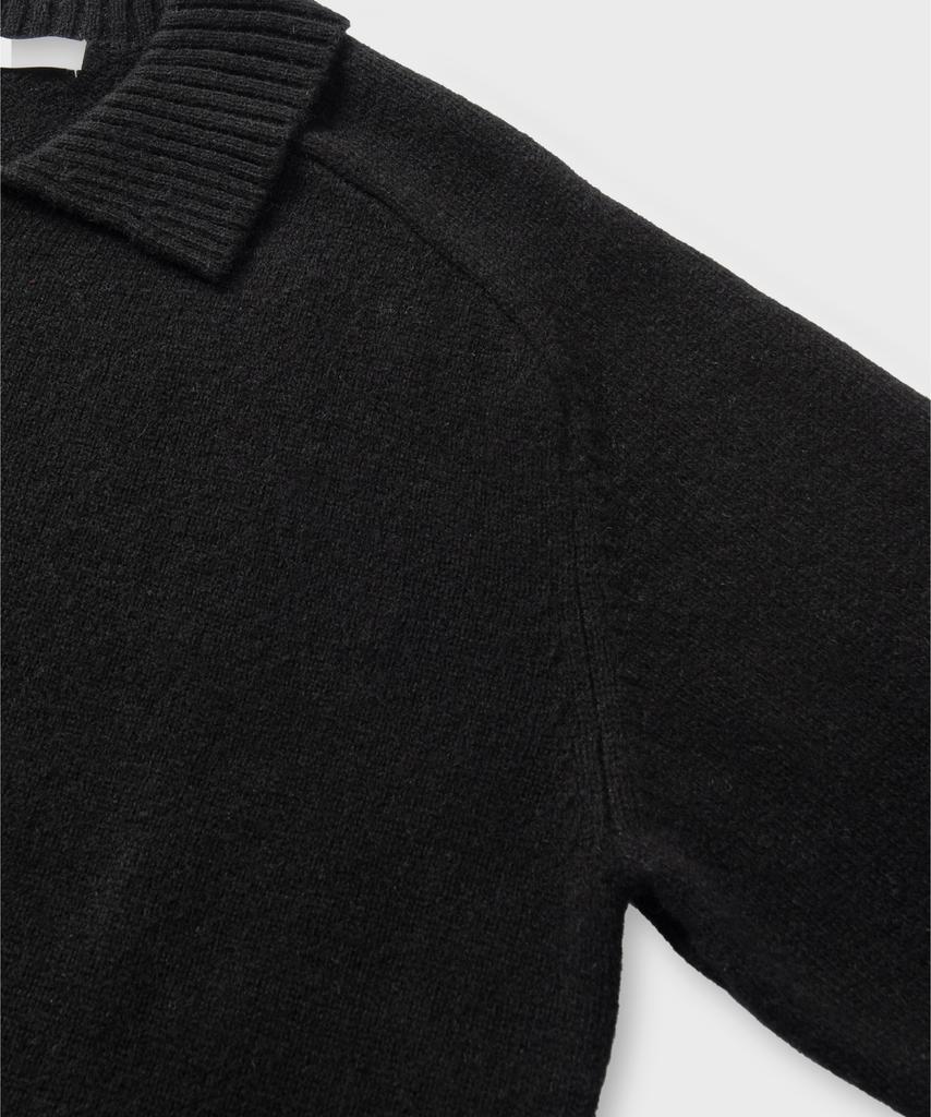 NONBLANK Wool Collar Knit_Black