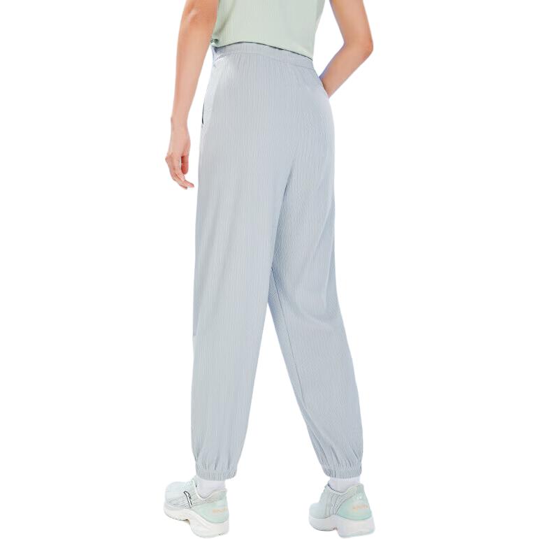 Anta Training Series Logo Mid-Waist Straight-Leg Joggers Women Joggers Gray 162327313-4