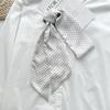 Casual Long Polka Dot Silk Scarf Versatile Tie Hair Bag Multi-Functional Streamer With Shirt Decoration Small Scarf