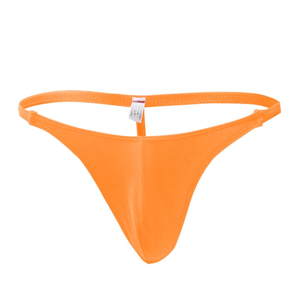 Men's Sretch G-string T-back Micro Thong Briefs Underwear