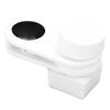 Practical Billiard Chalk Clip Magnetic Pool Cue Chalk Holder Clip for Pool Rooms Bars Billiard Halls White