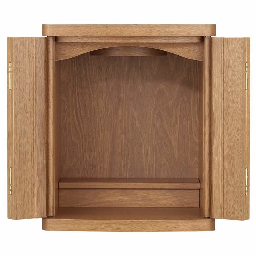 Takita Shoten Compact Buddhist Altar, Made In Japan, Esora No. 13, 39.5cm High X 33cm Wide, Very Small, Modern Mini Buddhist Altar