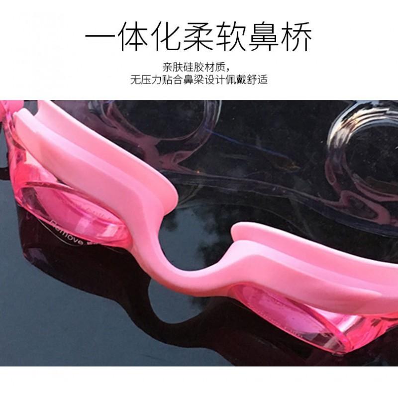 Gafas de Natación para Niños Niños Niñas Antivaho Visión Clara Piscina Playa Equipo de Natación Lente de PVC Multicolor Aleatorio