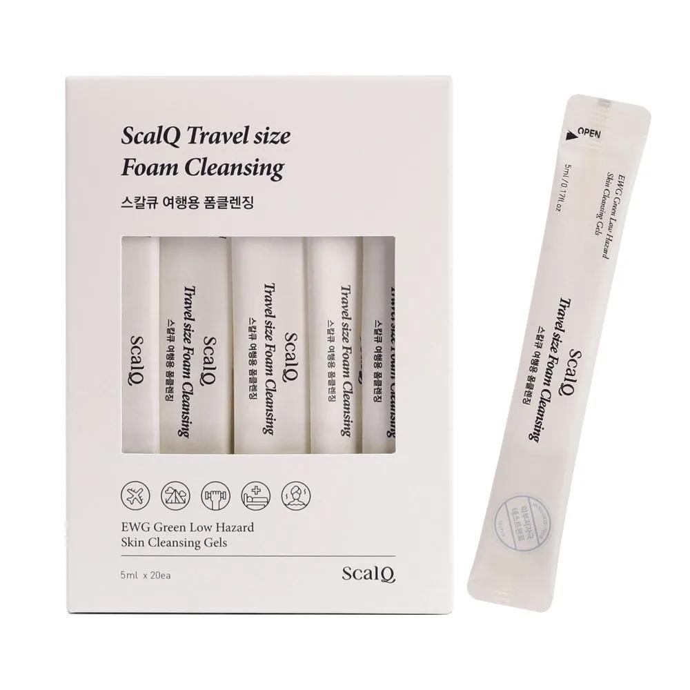 Travel-size Mild Acidic Foam Cleanser 5ml, 20-pack
