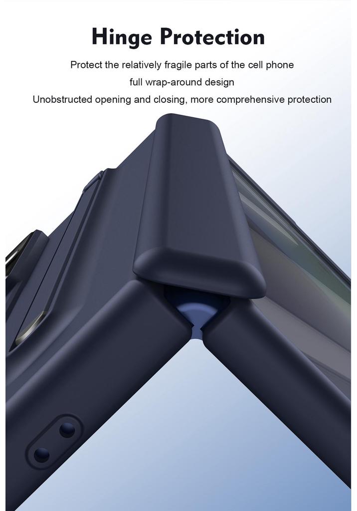 Samsung Galaxy Z Fold 7 Phone Case with Stylus Slot and Hinge Bracket
