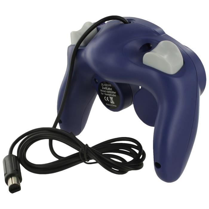 Manette de jeu - ZedLabz - GameCube - Filaire - Vibration - Turbo