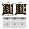 African Mud Cloth Pillowcase Soft Polyester Cushion Cover Decorative Ancient Throw Pillow Case Cover Home Zippered 18"