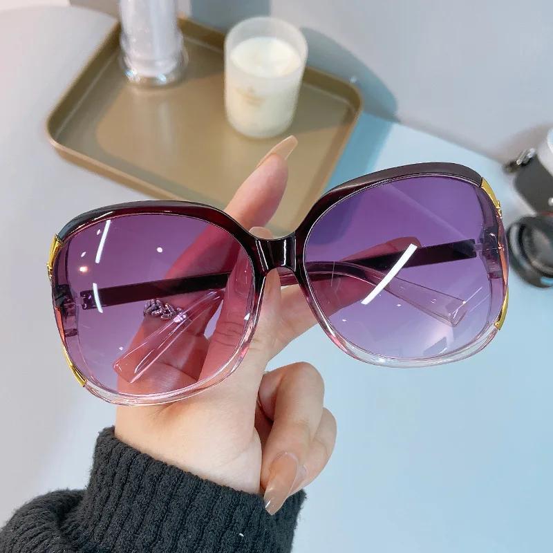 New Women's Oversized Sunglasses Women's Brand Designer Fashion Sun Glasses Outdoor Leisure Women Eyewear UV400