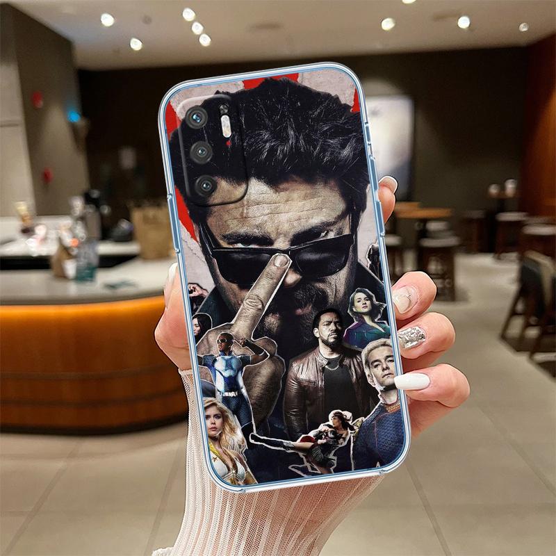 RE9 The Boys Transparent Phone Case for Samsung Galaxy A04 A04S A14 A23 A34 A54 M23 M33 M52 M53