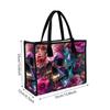 Gothic Floral Skull Print Fashion Tote Bag Casual Daily Large Capacity Portable Shopping Shoulder Handbag