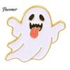 Alloy Decorative Brooches Halloween Enamel Brooch Pin, Cartoon Ghost Witch Hat Black Cat Clothes Badges Spider Badge for Jackets Backpacks Hats