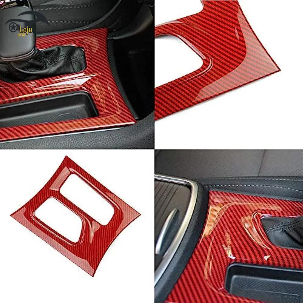 Kohlefaser-Zierleiste für 2015-2021 Dodge Challenger Mittelkonsolen-Schaltkulissen-Panel