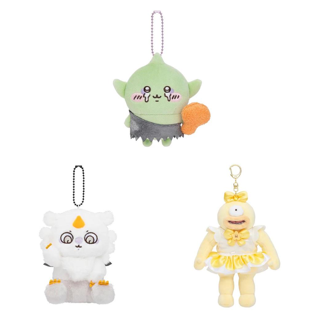Adorable Plush Goblin Character Keychain Featuring Magical Girl Design And Soft Pp Cotton Filling