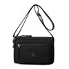 Lightweight multi-layer simple messenger bag women's new versatile commuter shoulder bag nylon casual hand carry small square bag