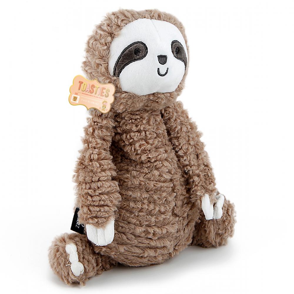 

[toytron] FAO Schwarz Toasty Stress Relief Sloth Plush Toy 30cm