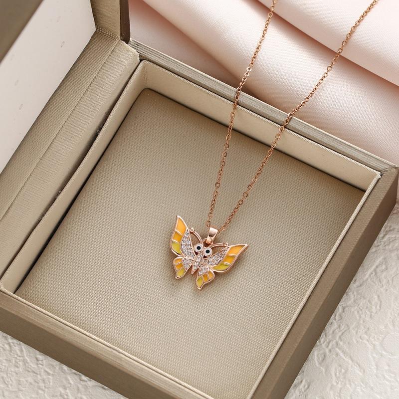 

Цепочка на ключицу-бабочка. Модное и универсальное ожерелье.