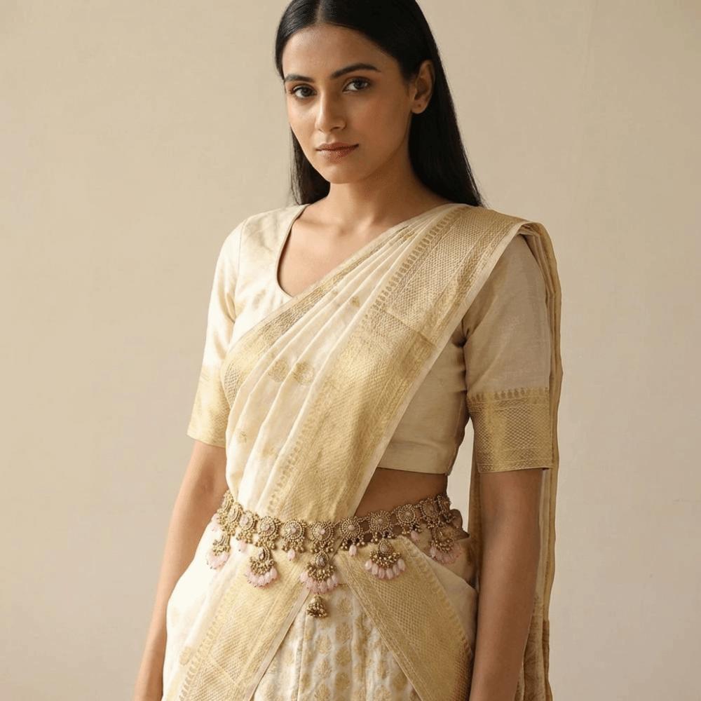 Beads Ethnic Style Belt Bell Pendant Body Chain Versatile Tassel Belly Chain  Dress Ornament