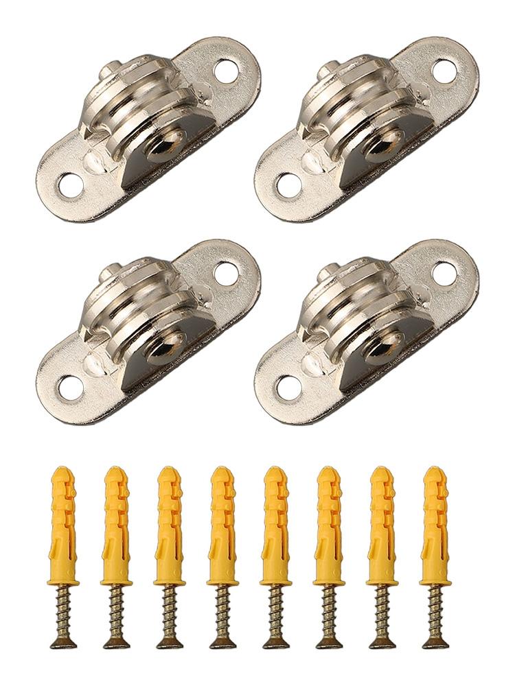 Gym-Sliding Gate Stainless Steel Groove Pulley Wheels Blocks Rollers With Screws