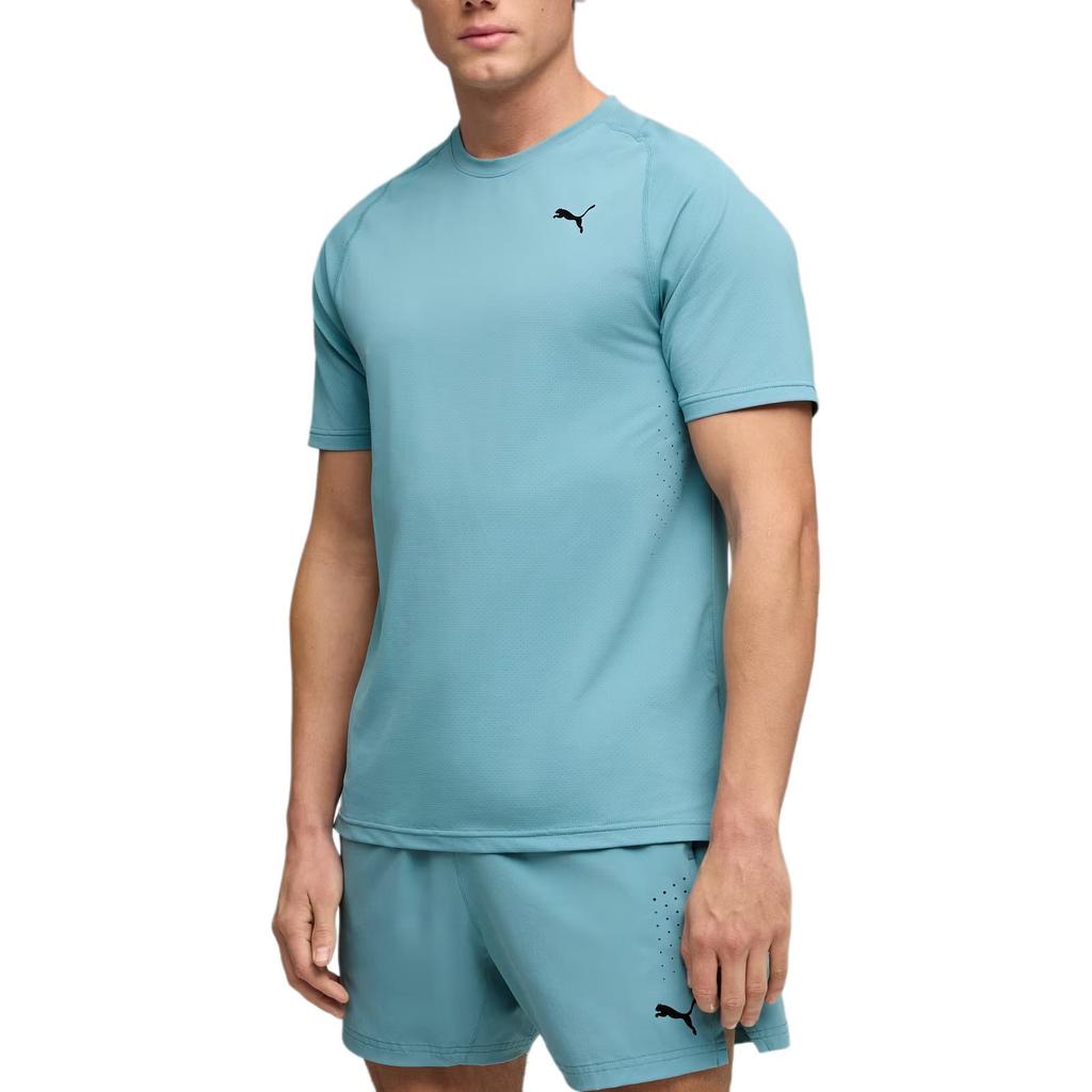 Puma Pwrmode Moisture-Wicking Crew Neck Raglan Short Sleeve T-Shirt Men Tops 528540-46