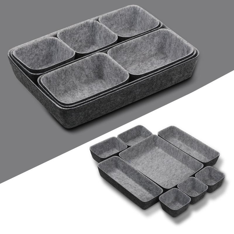 Felt Molded Cat Bed & Storage Box with Eco-Friendly Lampshade Design