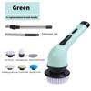 Electric Cleaning Brush Electric Spin Cleaning Scrubber Electric Cleaning Tools Parlour Kitchen Bathroom Cleaning Gadgets