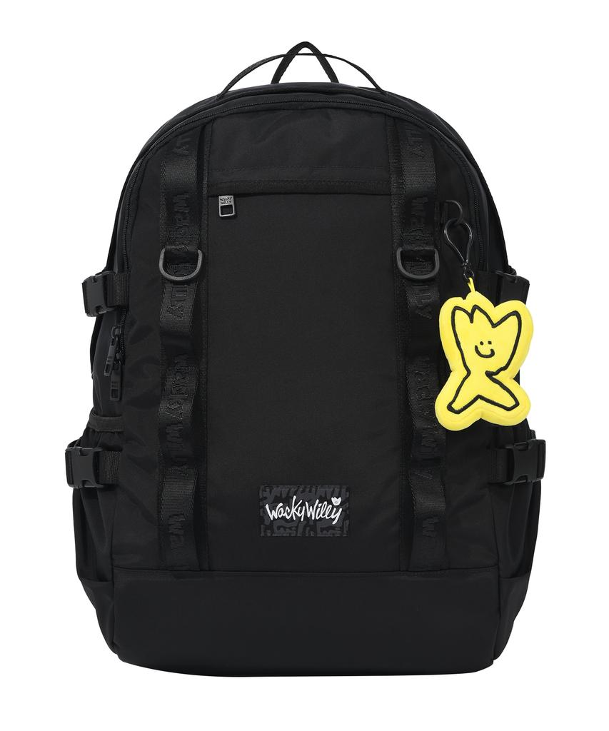 Wacky Willy [24Fw] Cordura Webbing Backpack Black