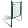 Vidaxl Brama Ogrodzeniowa Single Door 100X100 Cm, Stal Malowana Proszkowo
