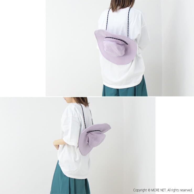 New Era Adventure Wide Brim of Directed by Keiko Size Hat, "Softness Nature" Hitotsuyama, Lavender, S-M (14117148)