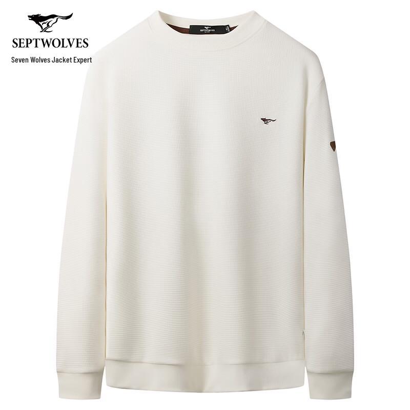 

Septwolves Men s Waffle Knit Long Sleeve T-Shirt 2XL