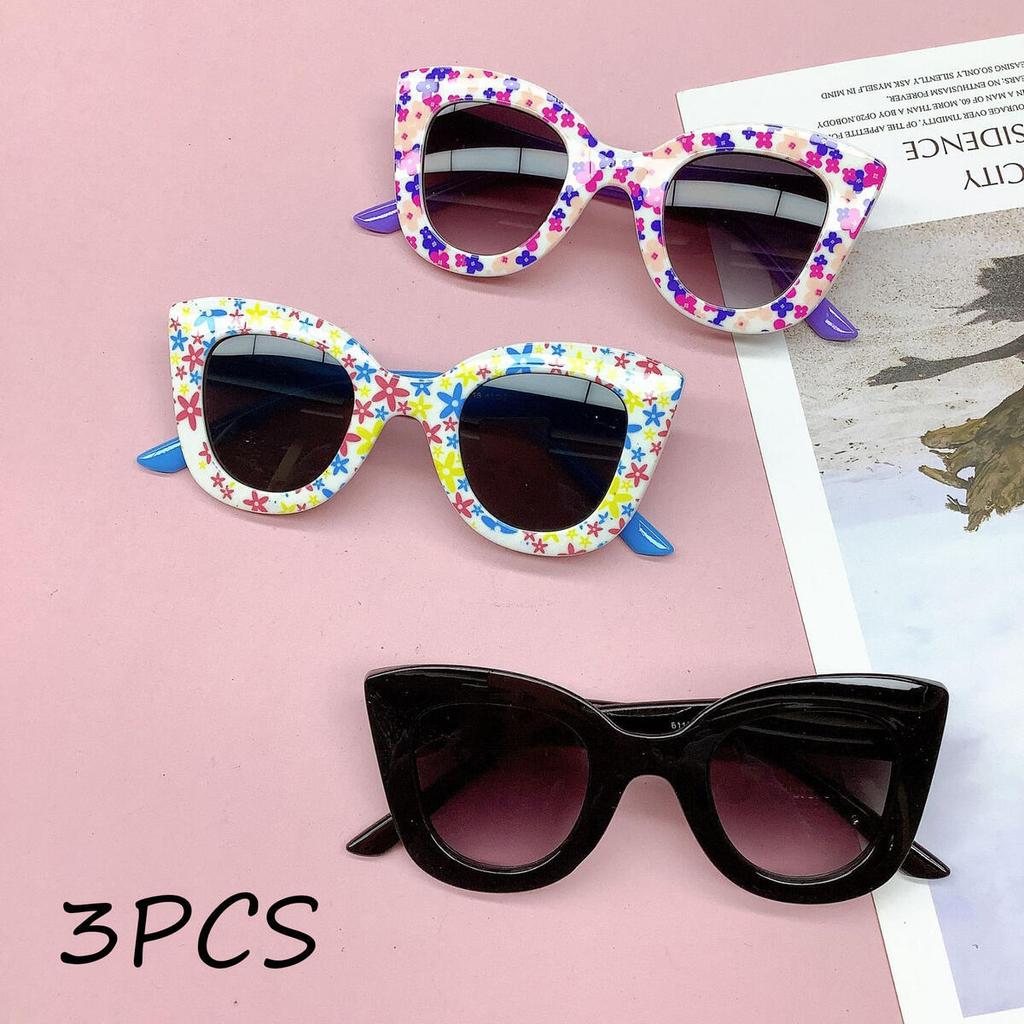 2025 Flower Children's Sunglasses Cross border UV400 Protection Baby Boys and Girls Eye Protection Glasses