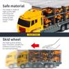 Big Trucks Set Mini Alloy Diecast Car Model Toys Vehicles Carrier Truck Excavator Tank Fire Truck Engineering Car Toys for Kids