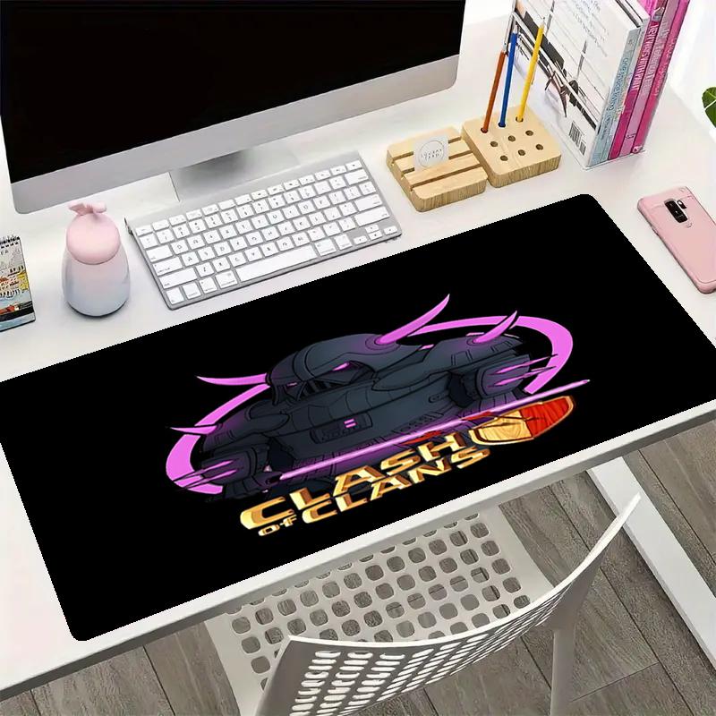 Clash of Clans Thema Mauspads, Rutschfeste Gummiunterseite, Multifunktionales Büro- & Heimdekor, Perfekt zur Personalisierung des Arbeitsplatzes.