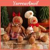 Adorable Gingerbread Man Plush Toy Series Ideal For Festive Holiday Decoration