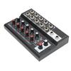 100‑240V Low Noise Stereo Line Mixer for US Plug Dj Mixing Board 10 Channel Mixer  Small Clubs