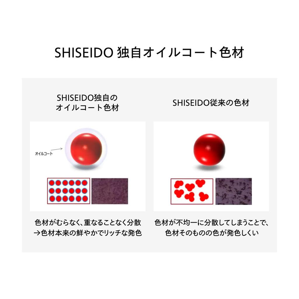SHISEIDO Makeup Techno Satin Gel Lipstick 421 Live Wire Lipstick Lip Gloss Stick Type Highly Pigmented Moisturizing Shiseido 3.3g & &