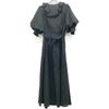 AMERI Black FRILL CACHECOEUR DRESS Dress M blackUsed