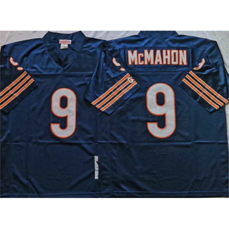 Chicago Bears Retro NFL Football Jersey Men Women Cotton Embroidered Sports Fan Apparel