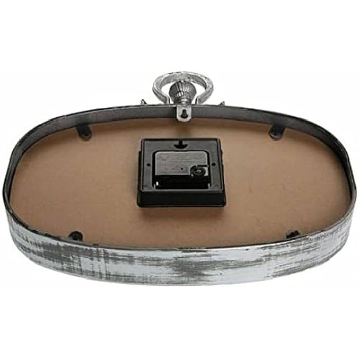 Horloge Murale - VERSA - Chateau - 32,5 Cm - Multicolore - Design Contemporain