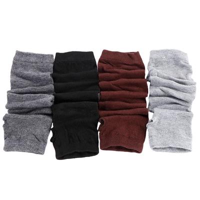 Knit Women Hand Mittens Female Unisex Trendy Warmers Winter Arm Fingerless Gloves Long