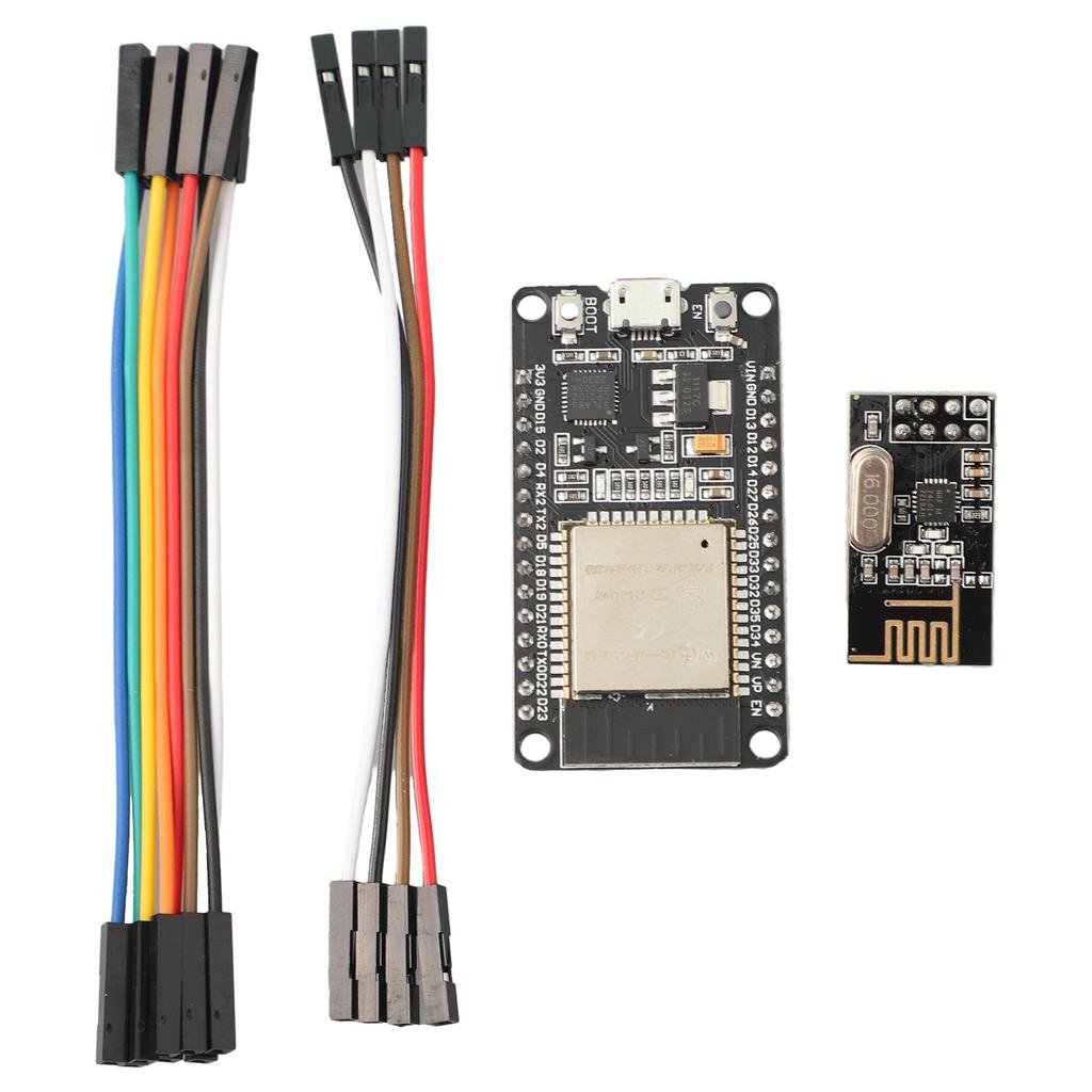 ESP32+NRF24L01 Kit Cable Wide Compatibility Stay Connected For Hoymiles HM300 HM350 NRF24L01+ Module High Quality