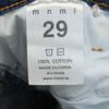 mnml bleaching Skinny denim pants w29 Button fly jeans Men's Used