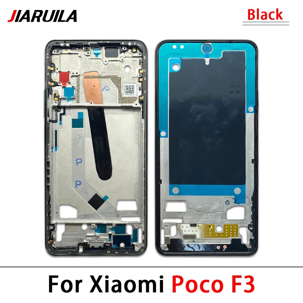 NEW Middle Frame Housing For Xiaomi Poco F1 F2 Pro F3 F4 F5 Pro Front LCD Frame Holder Cover Middle Housing Cover Bezel Parts