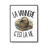 Poster - PLANETEE - Basketry Is Life - A2 42×59.4 Cm - 310 G/m² Photo Paper - Pearlescent Surface