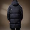 Men's Premium Thermal Insulated Down Jacket - 90% Duck Down, Mid-Length, Thickened Winter Coat