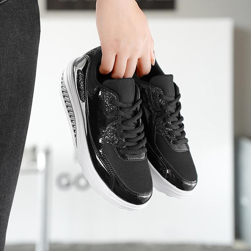 TUINANLE Women Sneakers Golden Mens Shiny Mirrors Shoes Casual Glitter Streetwear Hip Hop Mens Sneakers