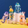 520ML Water Sippy Cup with Straw Drinking Bottle Cup New Kids Water Bottle