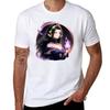 Realistic Anime Liliana of the Veil Dominaria Planeswalker TShirt Daily Work Short Sleeve Top