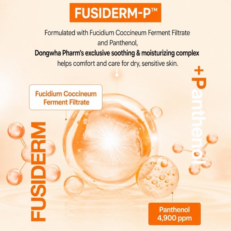 [DONGWHA] Fusiderm Barrier Repair Feuchtigkeitscreme (50 ml / 1,69 fl. oz. Unze)