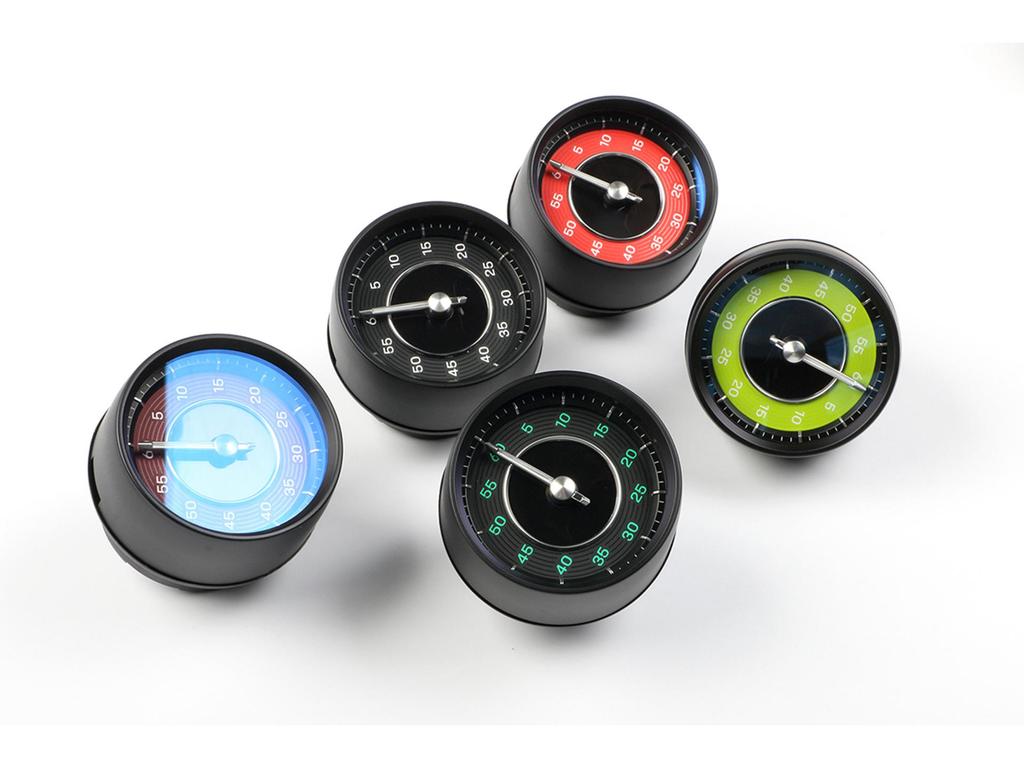 Porsche Taycan Dashboard Clock Upgrade: Mechanical Stopwatch Cover Plate